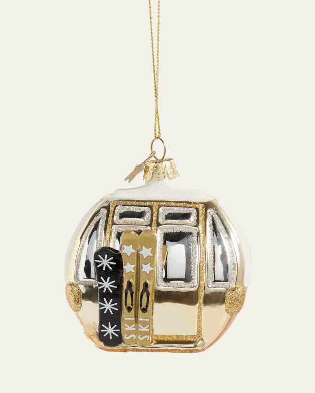 Ski Gondola Christmas Ornament